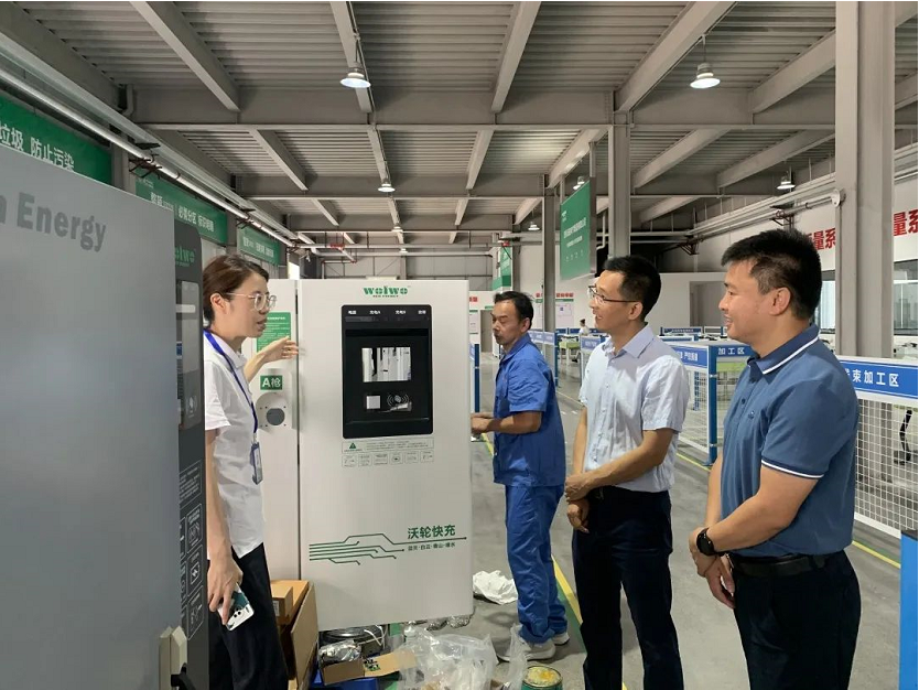 大安區(qū)委常委、統(tǒng)戰(zhàn)部部長唐正濤蒞臨沃輪電氣調(diào)研指導工作