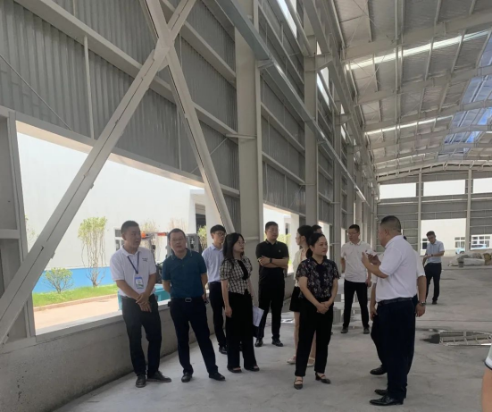 大安區(qū)委常委、組織部部長(zhǎng)朱莉一行 蒞臨沃輪電氣調(diào)研指導(dǎo)工作