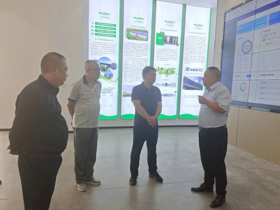 領(lǐng)導(dǎo)關(guān)懷】自貢市貿(mào)促會(huì)副會(huì)長梅勇一行蒞臨沃輪電氣考察調(diào)研