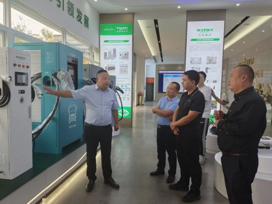 領(lǐng)導關(guān)懷】自貢市貿(mào)促會副會長梅勇一行蒞臨沃輪電氣考察調(diào)研